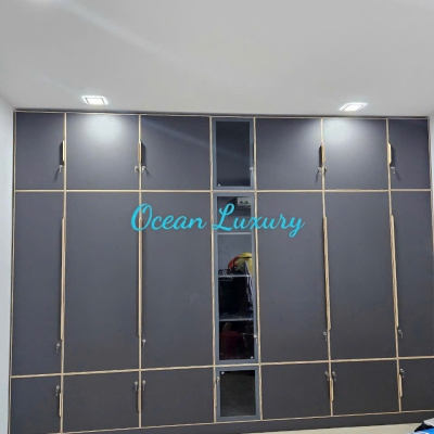 THI CÔNG TỦ QUẦN ÁO CỬA LÙA CAO CẤP