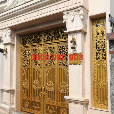 CỬA CỔNG NHÔM ĐÚC HỢP KIM TIỀN GIANG