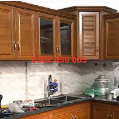 THI CÔNG TỦ BẾP TRÊN DƯỚI