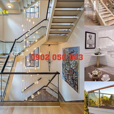 CẦU THANG KÍNH CAO CẤP TIỀN GIANG