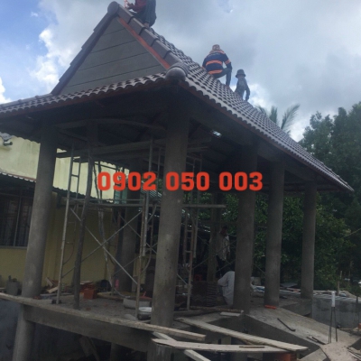 CÔNG TRÌNH MÁI NGÓI TẠI CAI LẬY