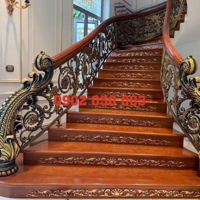 CẦU THANG  NHÔM ĐÚC CAO CẤP