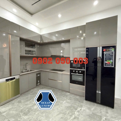 THI CÔNG HỆ TỦ BẾP CAO CẤP GIÁ TỐT 