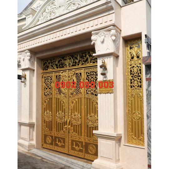 CỬA CỔNG NHÔM ĐÚC HỢP KIM TIỀN GIANG