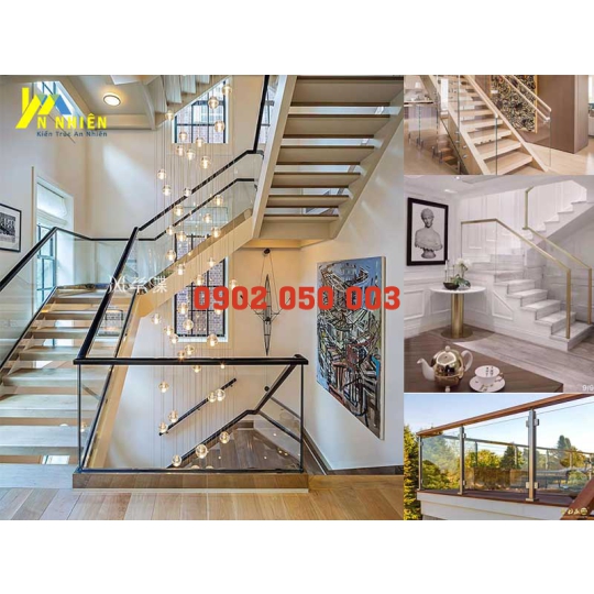 CẦU THANG KÍNH CAO CẤP TIỀN GIANG