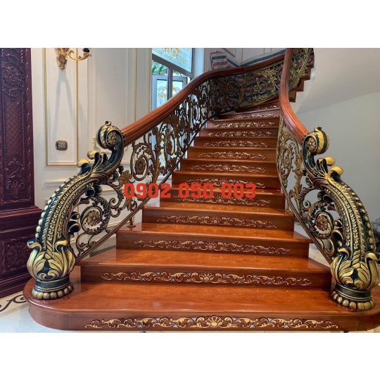 CẦU THANG  NHÔM ĐÚC CAO CẤP