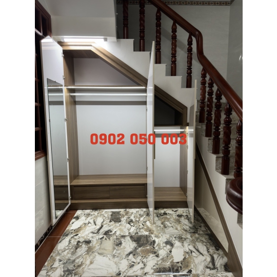 HỆ TỦ DƯỚI CẦU THANG