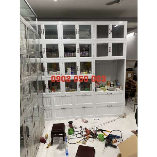 THI CÔNG TỦ ,QUẦY THUỐC TÂY TIỀN GIANG