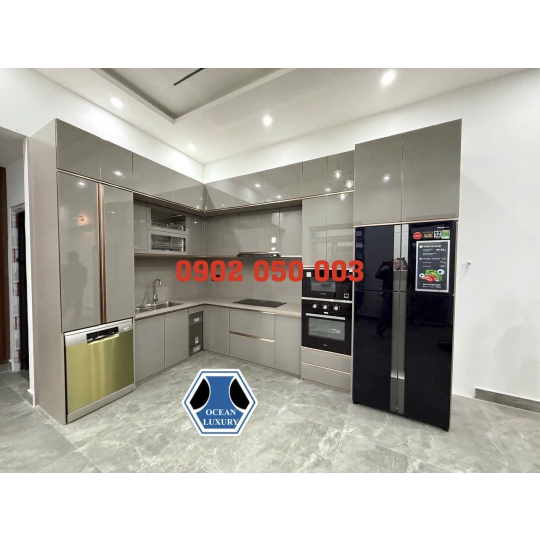 THI CÔNG HỆ TỦ BẾP CAO CẤP GIÁ TỐT 